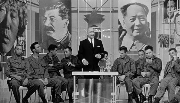 Escena del filme El candidato de Manchuria, 1962