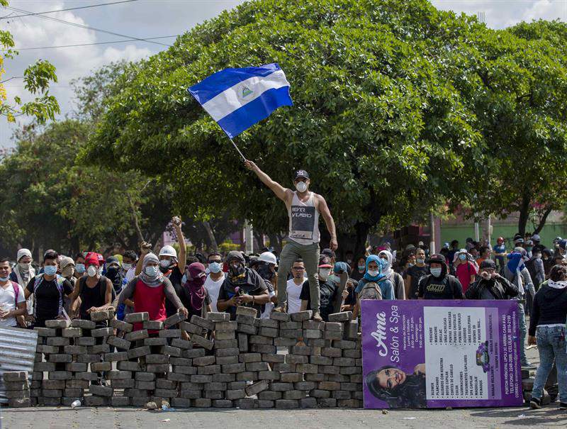 Protestas Nicaragua Foto EFE