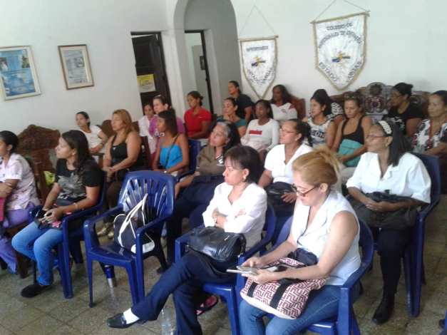 Asamblea de enfermeras de Vargas