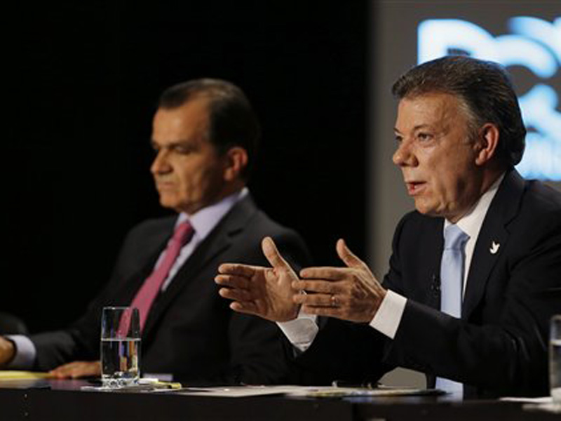 Juan Manuel Santos, Oscar Ivan Zuluaga
