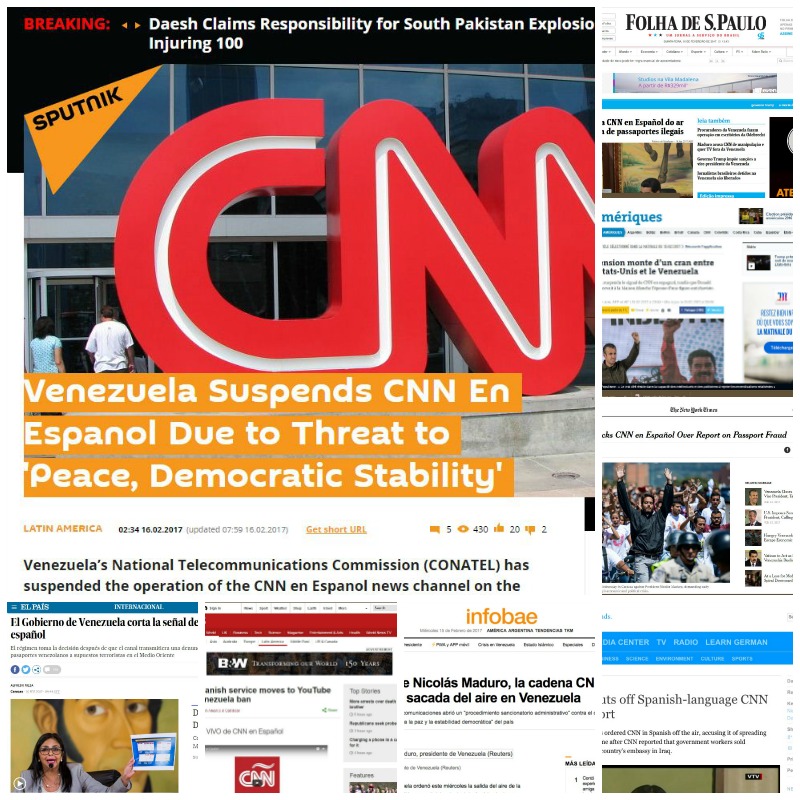 Así reseñaron los medios extranjeros la salida de CNN en Español de Venezuela