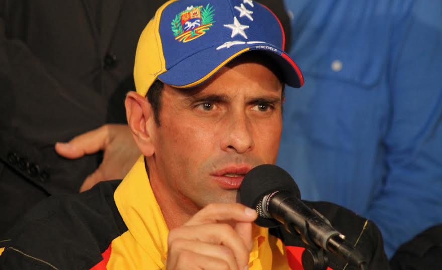Capriles: Gobierno está demostrando xenofobia