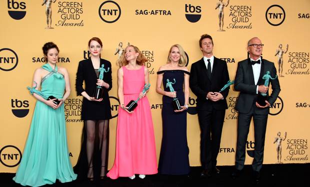 Birdman se lleva el trofeo a mejor reparto de película en los premios SAG