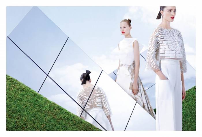 El fotógrafo de moda Willy Vanderperre colabora con la campaña Primavera-Verano 2015 de Carolina Herrera