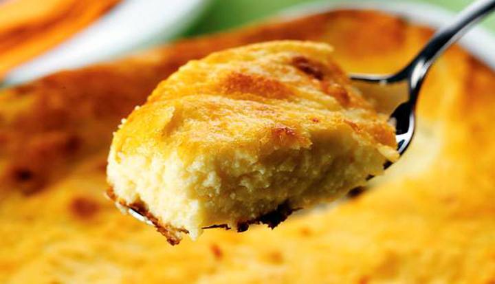 Receta de souffle de batata