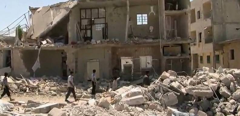 Destrucción en Siria