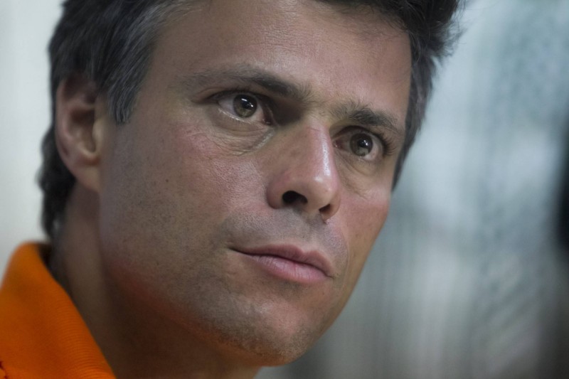 López, dirigente del partido Voluntad Popular, asistirá al tribunal para conocer la sentencia sobre su condena a casi 14 años de prisión