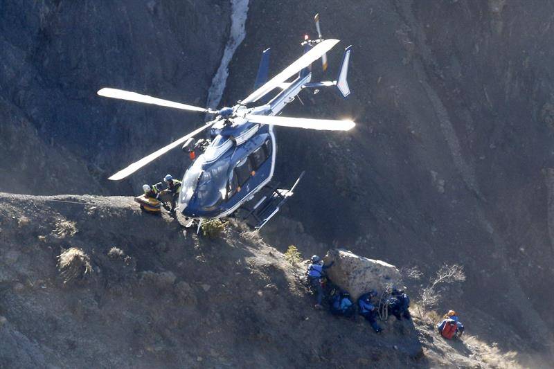 Las labores de rescate del avión de Germanwings siniestrado han permitido obtener ADN de 78 pasajeros