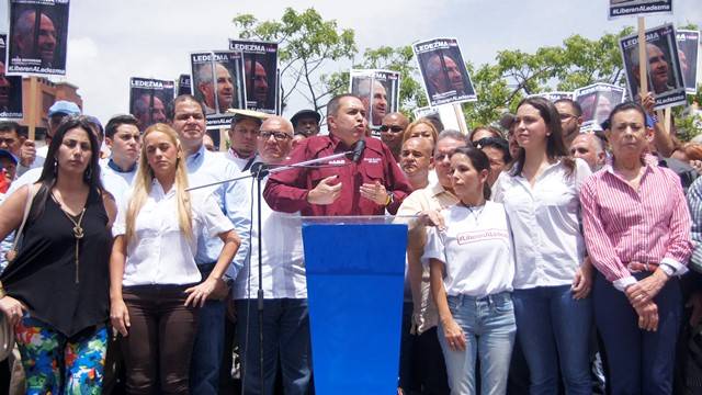 Este lunes la dirección nacional de ABP realizó una actividad en la Plaza Brión de Chacaíto