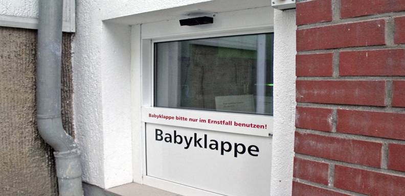 Babyklappe es un método de "abandono legal"