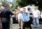 Simpatizantes del Gobierno cubano acusaron a los anticastristas de ser “terroristas”