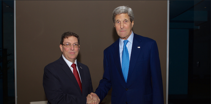 Kerry y canciller cubano se encontraron en Panamá