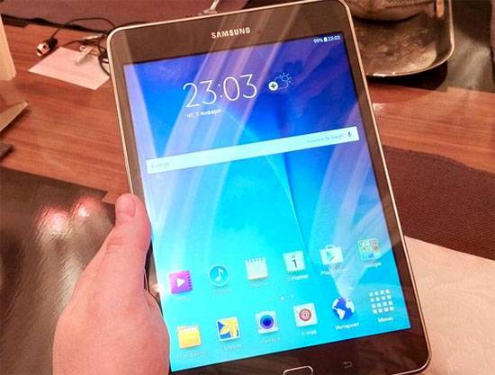 Samsung Galaxy Tab A 9.7 llega con una pantalla de 9,7 pulgadas con resolución de 1.024 x 768 que incluye el sistema operativo Android Lollipop