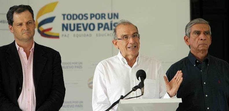 Jefe de la delegación de paz del Gobierno colombiano, Humberto de la Calle