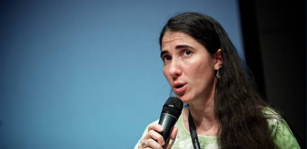 Yoani Sánchez: los cubanos debemos reclamar nuestros derechos