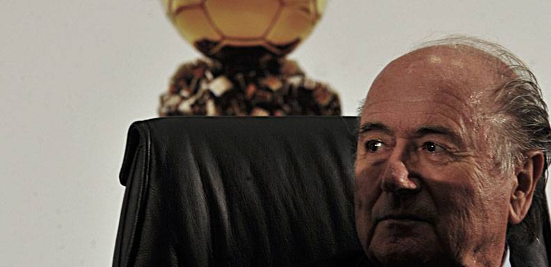 Joseph Blatter presidente de la FIFA