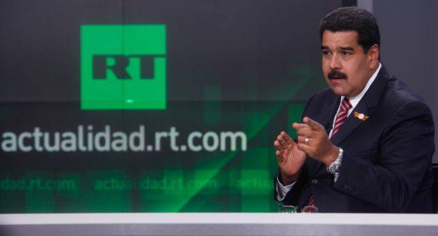 Nicolás Maduro en Rusia