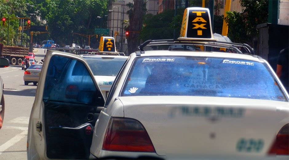 Rapto de taxi en la Panamericana