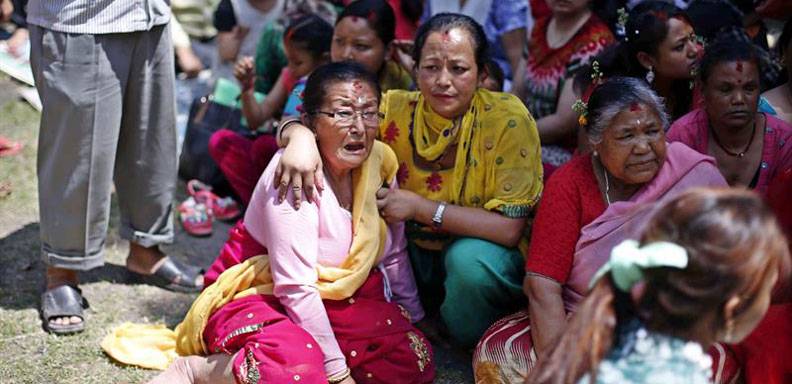 El nuevo terremoto de Nepal dejó un saldo de 16 muertos y 335 heridos