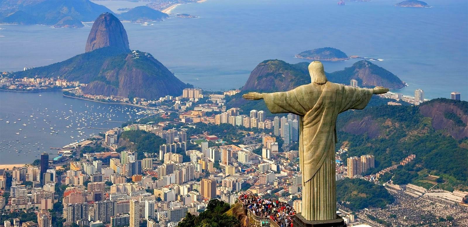 Vista de Río de Janeiro desde el Corcovado
