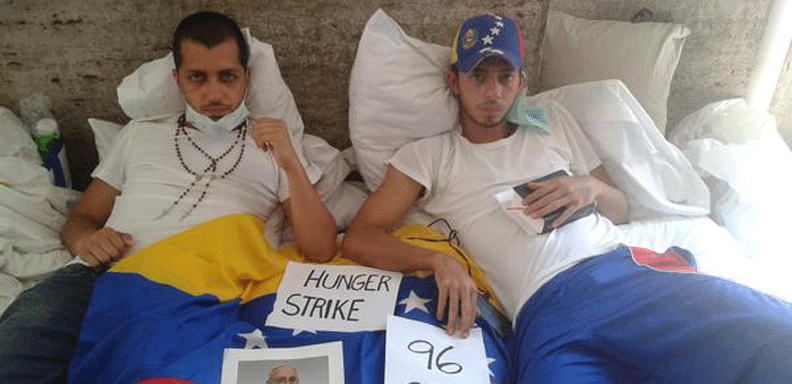 Concejales en huelga de hambre
