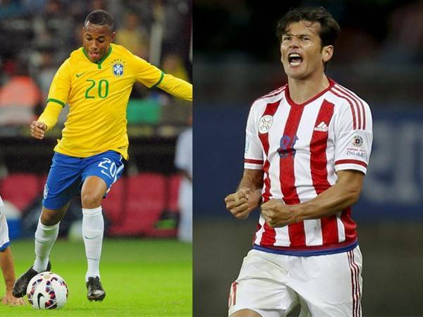 Brasil busca demostrar que puede perforar defensas a pesar de la baja de Neymar, mientras Paraguay piensa en repetir la hazalña de los penales que le valieron en el torneo hace cuatro años