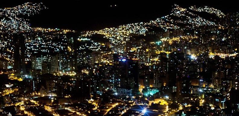 Los barrios de Caracas parecen pesebres navideños