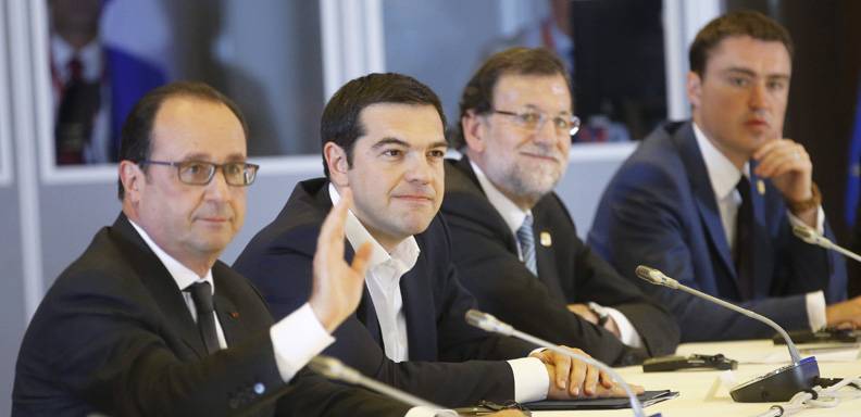 Hubo una reunión extraordinaria para tratar la crisis económica en Grecia