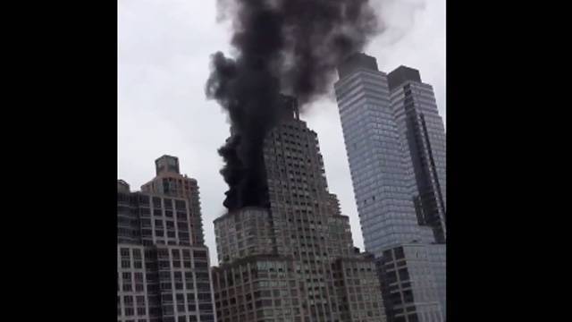 Se incendia un edificio en Nueva York. Medios rectificaron que no era la Trump Tower