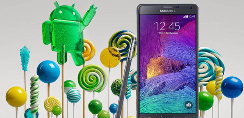 Samsung Galaxy Note 4 comienza a recibir Android 5.0.1 Lollipop