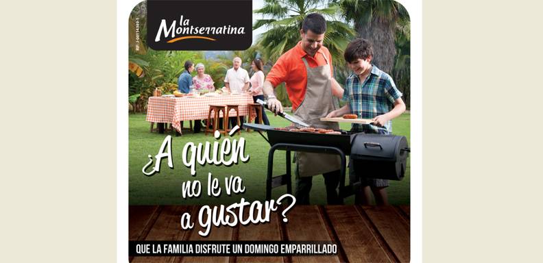 La Montserratina cuenta con un amplio portafolio de productos parrilleros como salchichas blancas, chorizos parrilleros, chorizos ahumados, con ajo