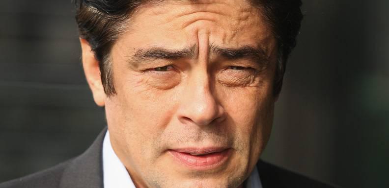 Benicio Del Toro apareció recientemente en "Guardians of the Galaxy"