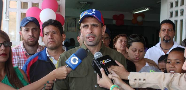 Capriles: El Gobierno hará de todo para desmotivarnos