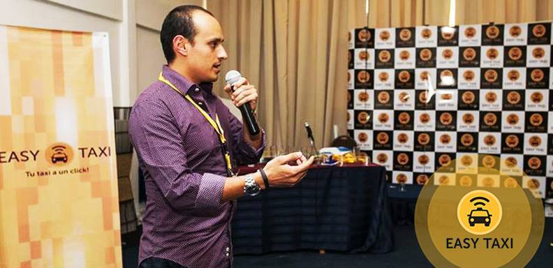 Marco Subía, Country manager de Easy Taxi Venezuela, es el encargado de la ponencia principal denominada “Desarrollo de Negocio”