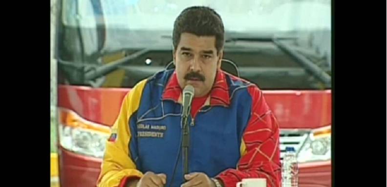 El presidente Nicolás Maduro llama al embajador venezolano en Colombia / Foto: Captura