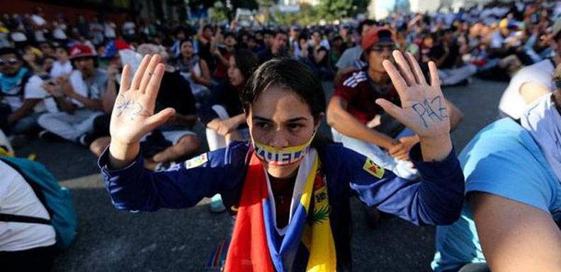 Más de 2000 protestas se registraron durante del primer semestre de 2015 en el país, de acuerdo con el Observatorio Venezolano de Conflictividad
