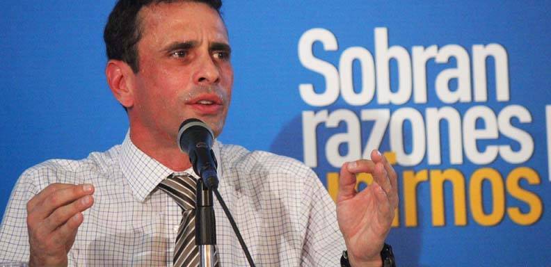 Capriles señala que hay que elegir una mejor AN para lograr cambios