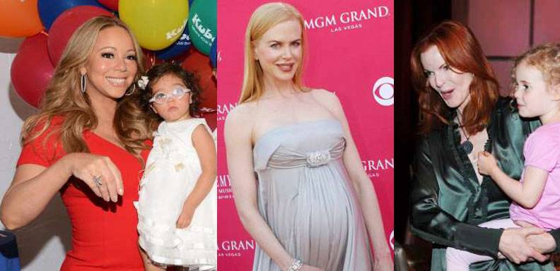 Muchas actrices de EEUU han decidido ser madres después de los 40 años de edad