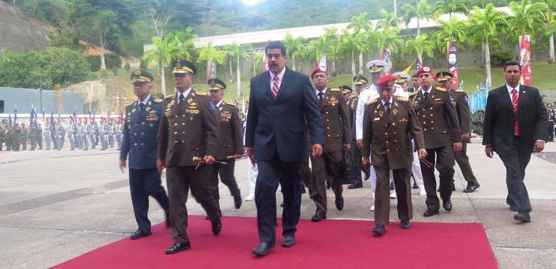 Maduro ratificó algunos mandos en la FANB