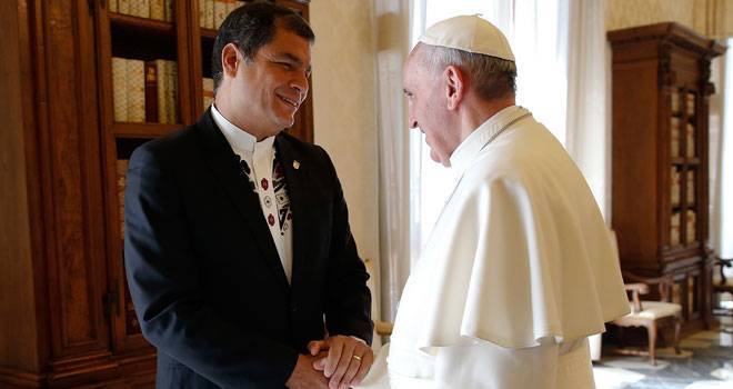 Ecuatorianos se preparan para recibir al papa Francisco/ Foto: noticias.starmedia.com