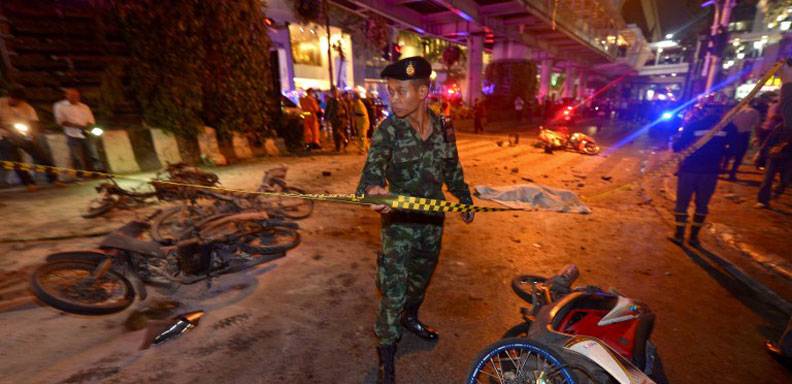 Explosión en Bangkok deja 19 muertos