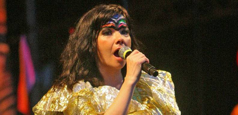 La última presentación de Björk tuvo lugar el pasado viernes en el festival Wilderness
