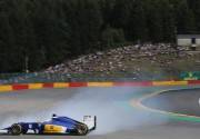 Marcus Ericsson, piloto de Saube, protagonizó un gran choque/Foto:EFE