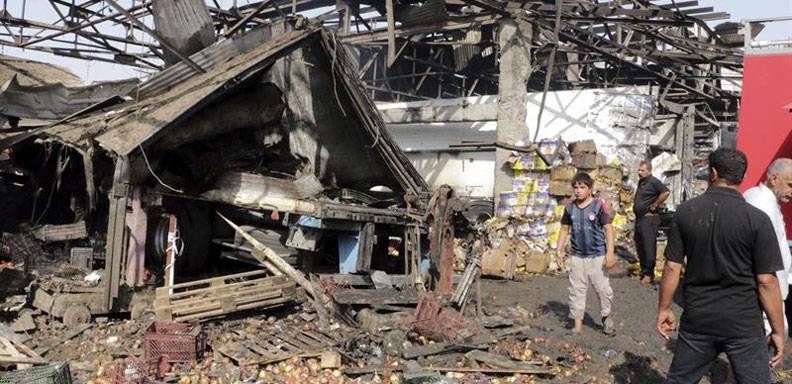 ISIS se adjudicó ataque con camión bomba en mercado de Bagdad /Foto: EFE