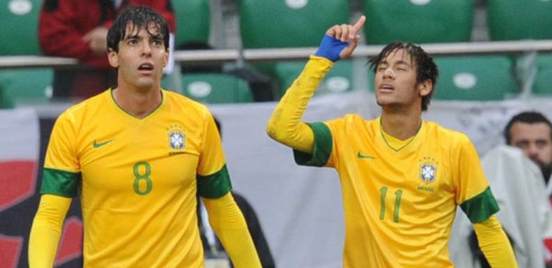 El técnico de Brasil, Dunga, convocó a Neymar, actualmente con paperas, y volvió a citar a Kaká para los amistosos contra Costa Rica y Estados Unidos