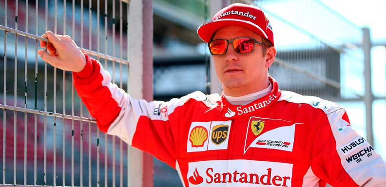 Kimi Raikkonen no se mueve de Ferrari