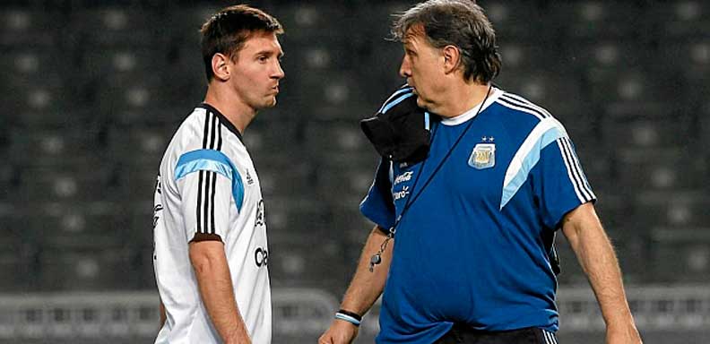 Martino confía en el poder de Messi