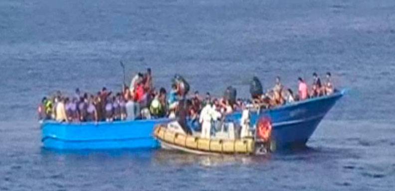40 migrantes se encontraron muertos en el Mediterráneo