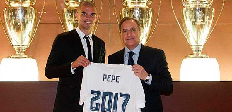 Pepe estará hasta el 2017
