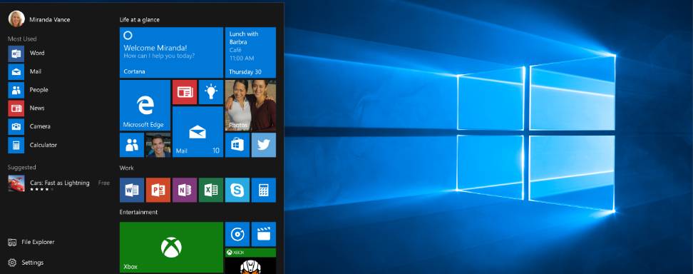 Windows 10 estará disponible como una actualización gratuita en 190 países para usuarios de los sistemas operativos Windows 7, Windows 8.1 y Windows Phone 8.1